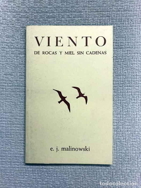 Libros: Viento. De rocas y miel sin cadenas - E.J. Malinowski - Foto 1