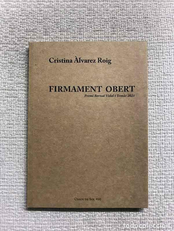 Libros: Firmament obert - Cristina &Agrave;lvarez Roig - Foto 1