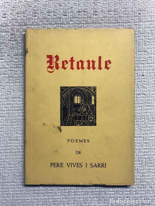 Libros: Retaule - Pere Vives i Sarri - Foto 1