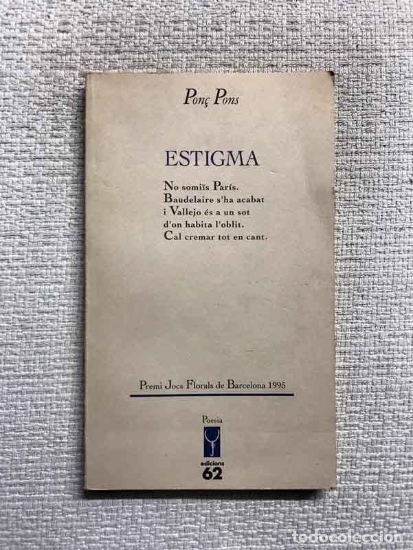 Libros: Estigma - Pon&ccedil; Pons - Foto 1