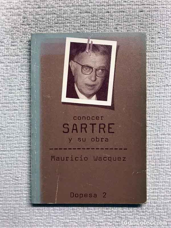 Libros: Conocer Sartre y su obra - Mauricio Wacquez - Foto 1