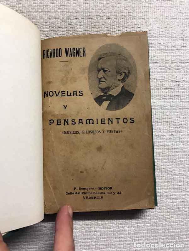 Libros: Novelas y pensamientos - Ricardo Wagner - Foto 3