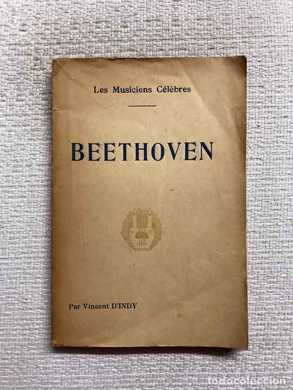Libros: Beethoven. Les musiciens c&eacute;l&egrave;bres - Vincent dIndy - Foto 1