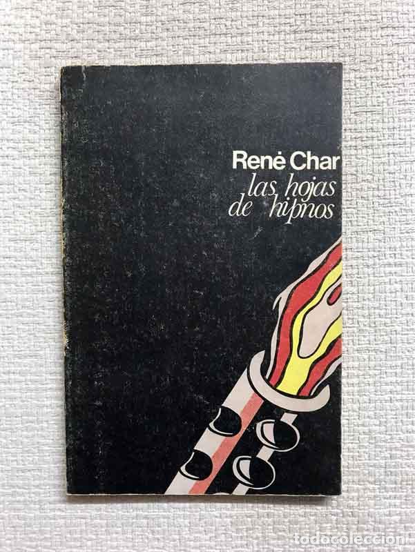 Libros: Las Hojas de Hipnos - Ren&eacute; Char - Foto 1