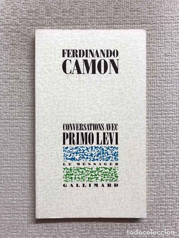 Libros: Conversations avec Primo Levi - Ferdinando Camon - Foto 1