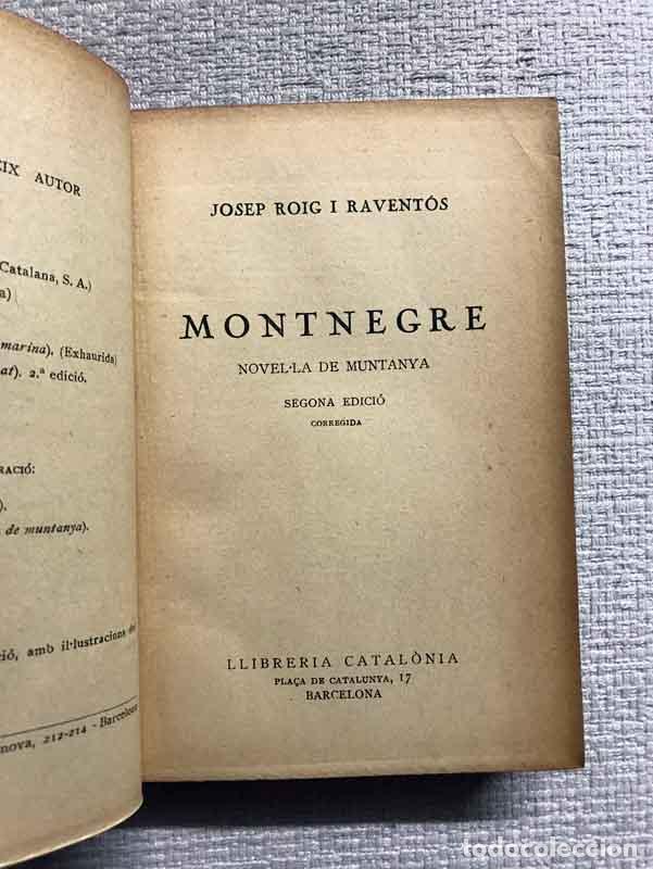 Libros: Montnegre - Josep Roig i Ravent&oacute;s - Foto 3