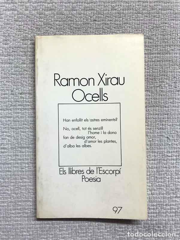 Libros: Ocells - Ramon Xirau - Foto 1