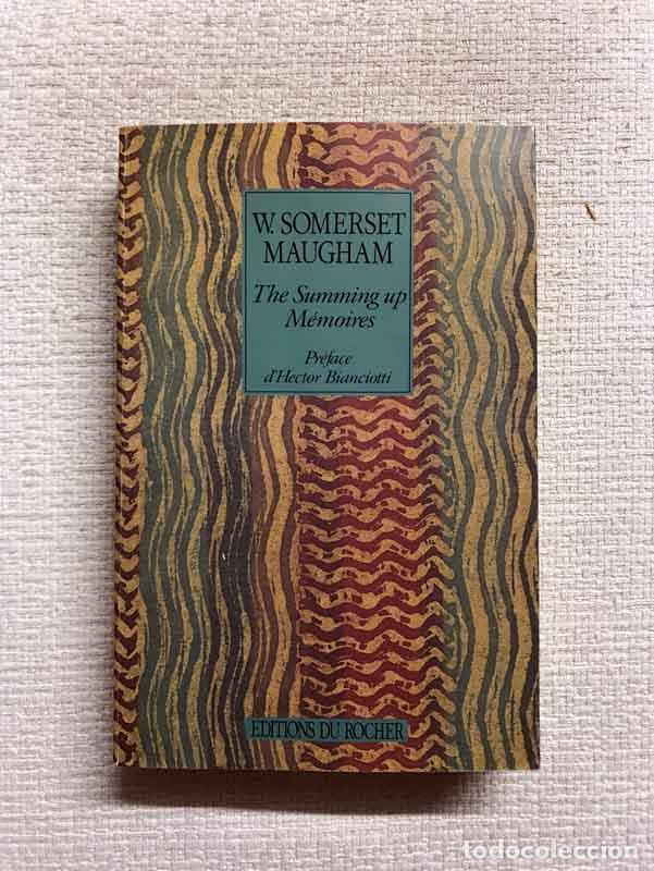 Libros: The summing up. M&eacute;moires - William Somerset Maugham - Foto 1