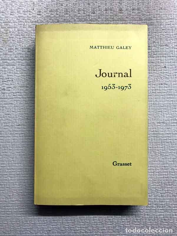 Libros: Journal, vol. I. 1953-1973 - Matthieu Galey - Foto 1