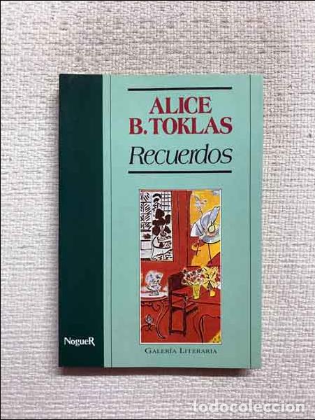 Libros: Recuerdos - Alice B. Toklas - Foto 1