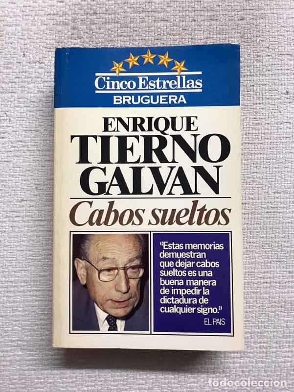Libros: Cabos sueltos - Enrique Tierno Galv&aacute;n - Foto 1