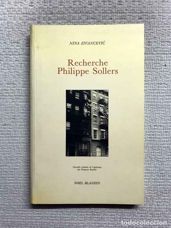 Libros: Recherche Philippe Sollers - Nina Zivancevic - Foto 1