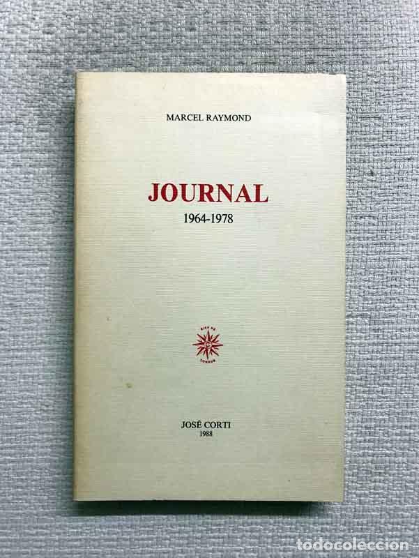 Libros: Journal. 1964-1978 - Marcel Raymond - Foto 1