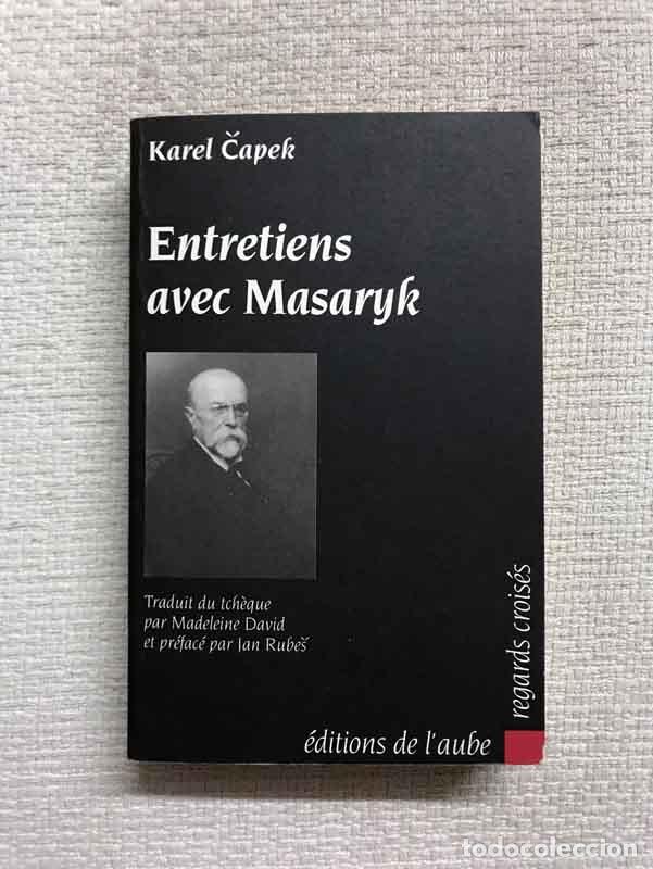 Libros: Entretiens avec Masaryk - Karel Capek - Foto 1