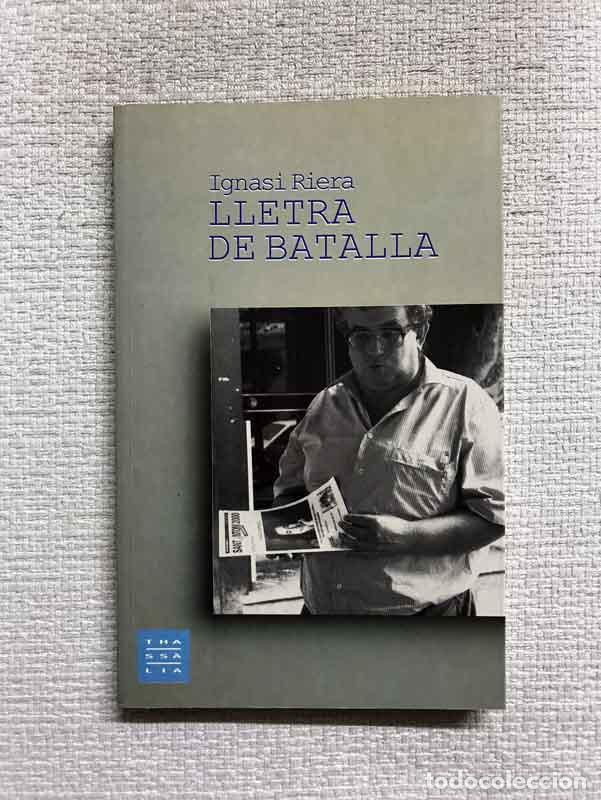 Libros: Lletra de batalla - Ignasi Riera - Foto 1