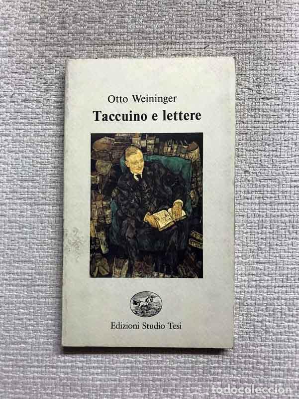 Libros: Taccuino e Lettere - Otto Weininger - Foto 1