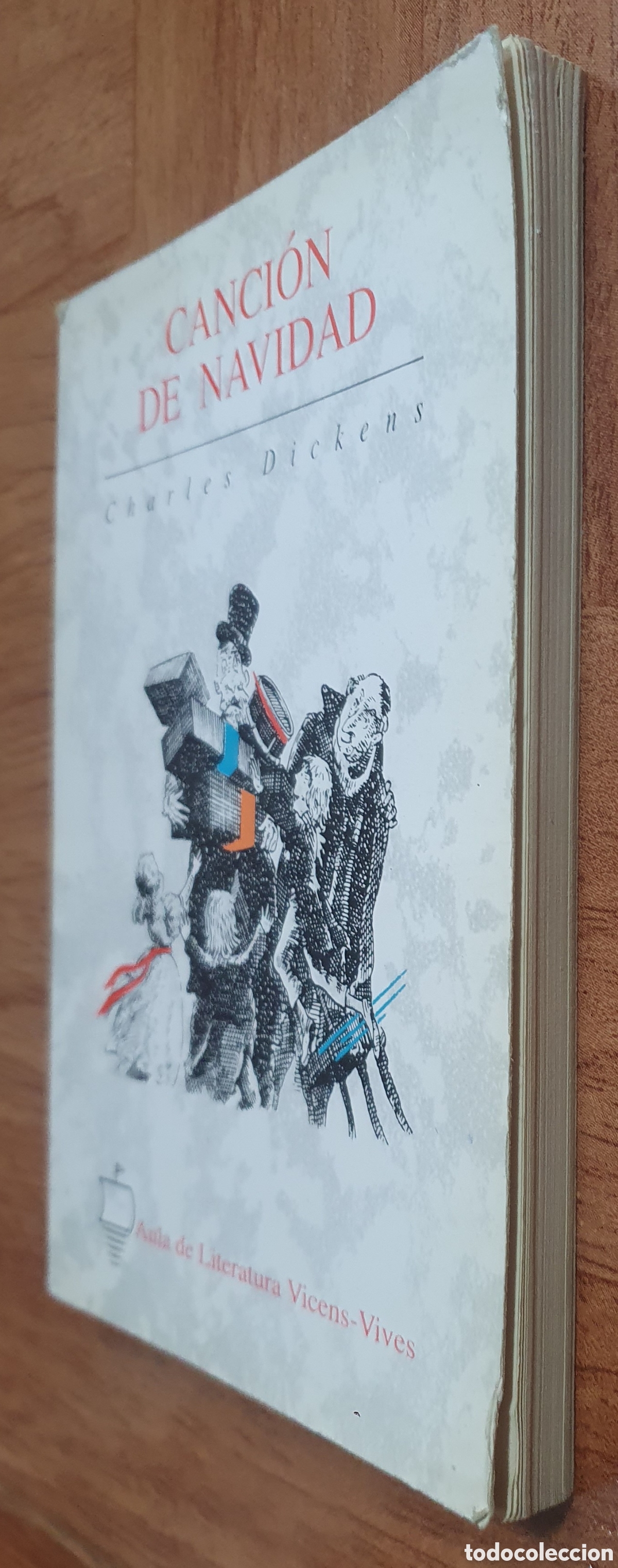 Libros: Canci&oacute;n de Navidad � Vicens Vicens - Charles Dickens - Foto 2