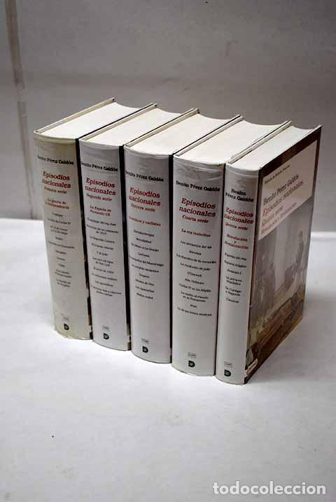Libros: Episodios Nacionales.- P&eacute;rez Gald&oacute;s, Benito - Foto 1