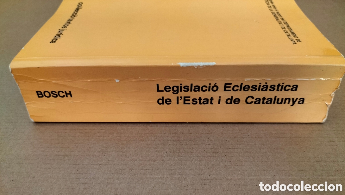 Libros: Legislaci&oacute; Eclesi&agrave;tica de lEstat i de Catalunya / Legislaci&oacute;n eclesi&aacute;stica. Eduard Bajet. Libro - Foto 16