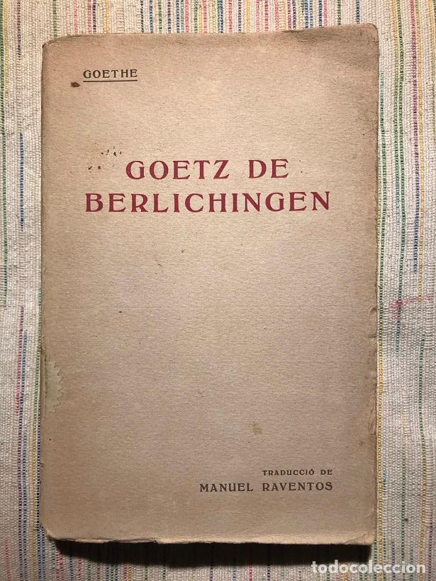 Libros: Goetz de Berlichingen - Goethe - Foto 1