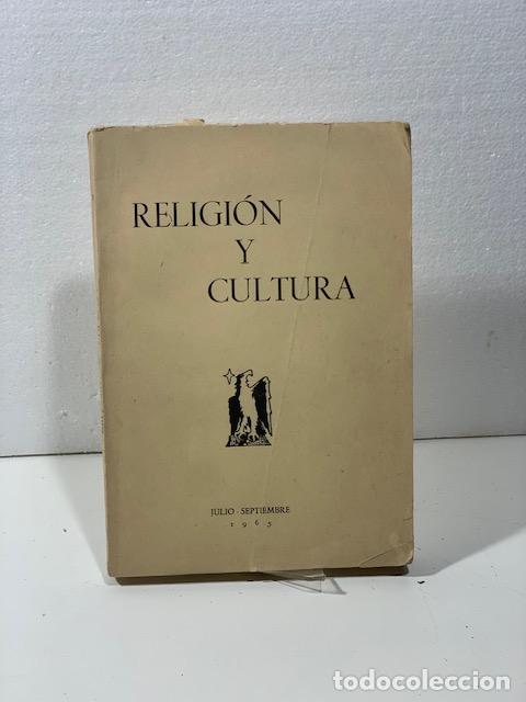 Libros: RELIGION Y CULTURA 1965 - Foto 1