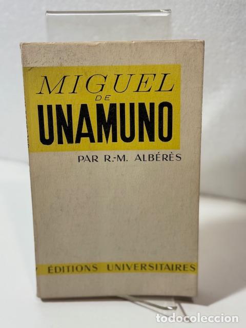 Libros: MIGUEL DE UNAMUNO R M ALBERES - Foto 1