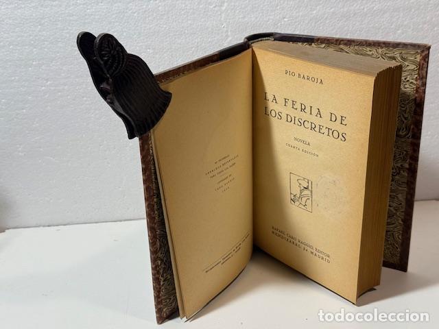 Libros: LA FERIA DE LOS DISCRETOS PIO BAROJA 1930 - Foto 2