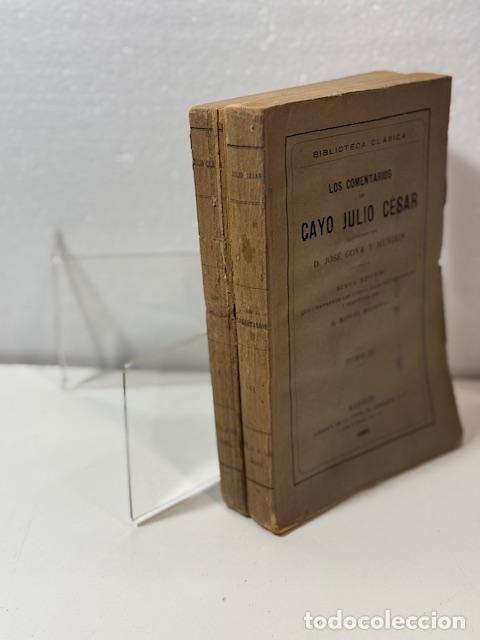 Libros: LOS COMENTARIOS DE CAYO JULIO CESAR 1889 - Foto 2