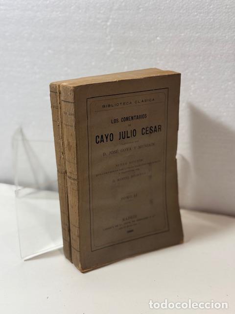 Libros: LOS COMENTARIOS DE CAYO JULIO CESAR 1889 - Foto 1