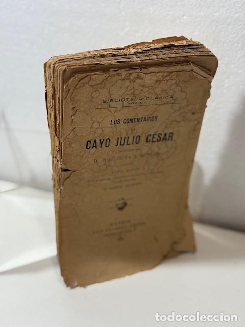 Libros: LOS COMENTARIOS DE CAYO JULIO CESAR TOMO I 1882 - Foto 1