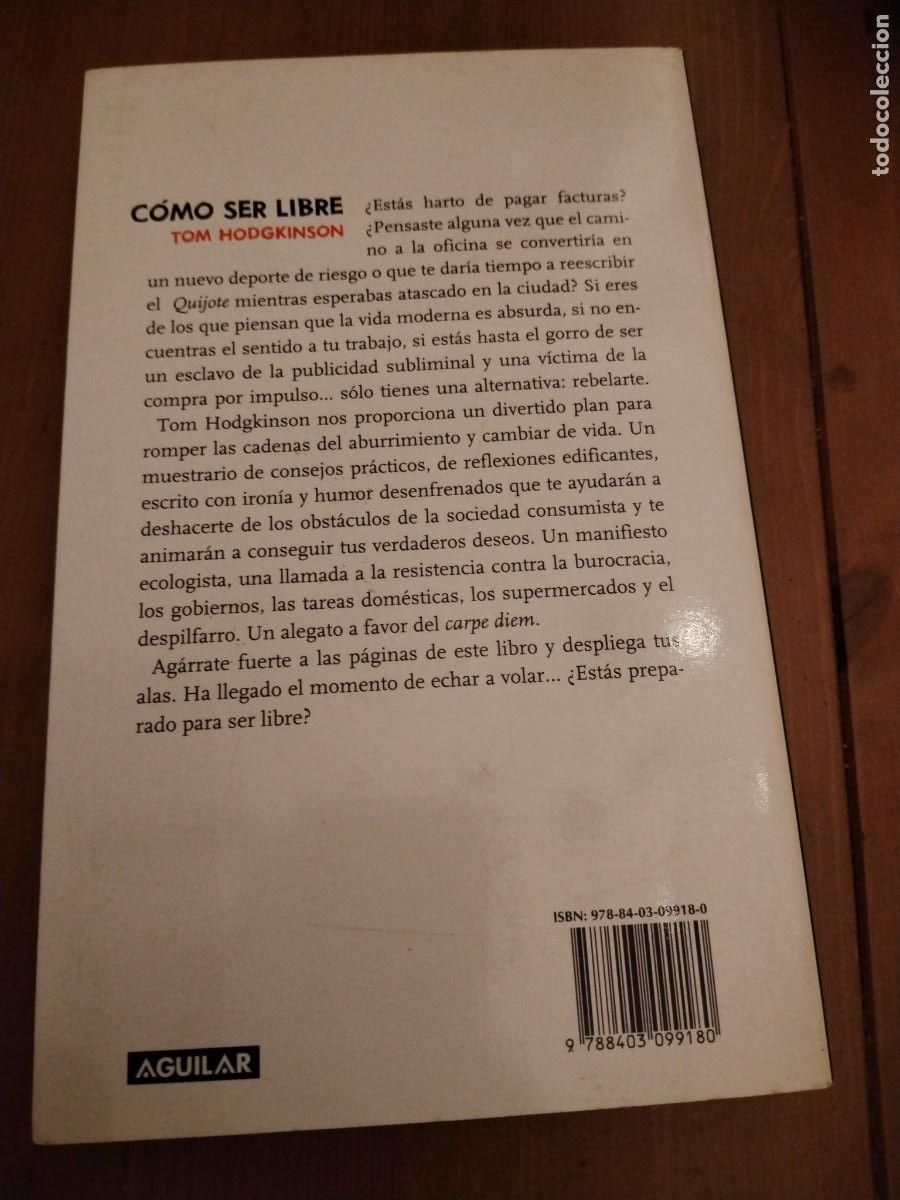Libros: Como ser libre -Tom Hodgkinson - Foto 3