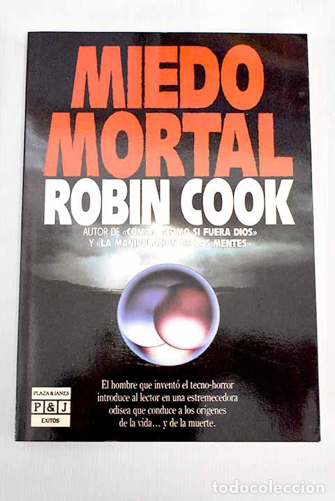 Libros: Miedo mortal: Cook, Robin.- Cook, Robin - Foto 1