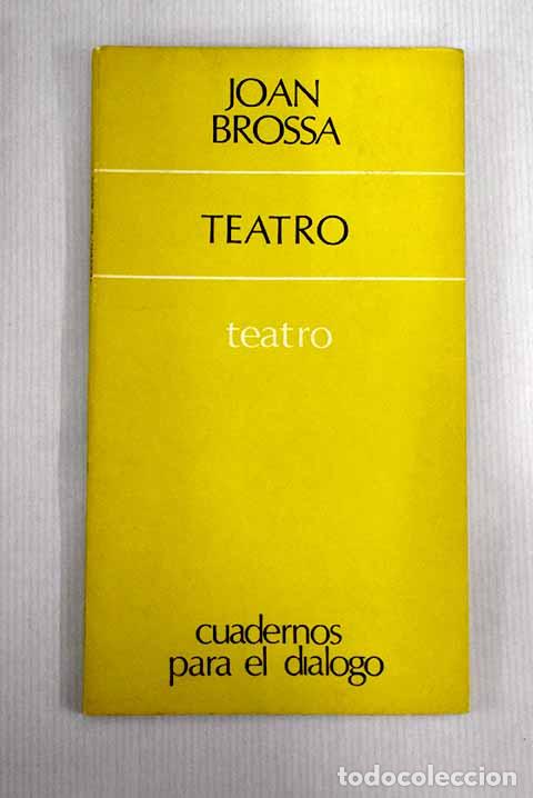 Libros: Teatro: Brossa, Joan.- Brossa, Joan - Foto 1