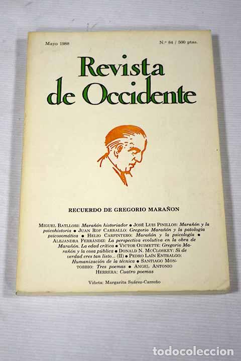 Libros: Revista de Occidente. N&ordm; 84 - Foto 1