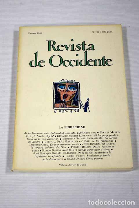 Libros: Revista de Occidente. N&ordm; 92 - Foto 1