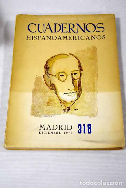 Libros: Cuadernos Hispanoamericanos. N&ordm; 318 - Foto 1