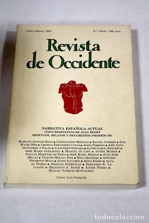 Libros: Revista de Occidente. N&ordm; 89-99 - Foto 1