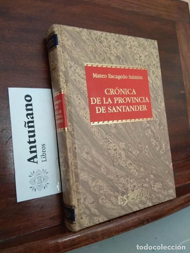 Libros: Cr&oacute;nica de la provincia de Santander - Foto 1