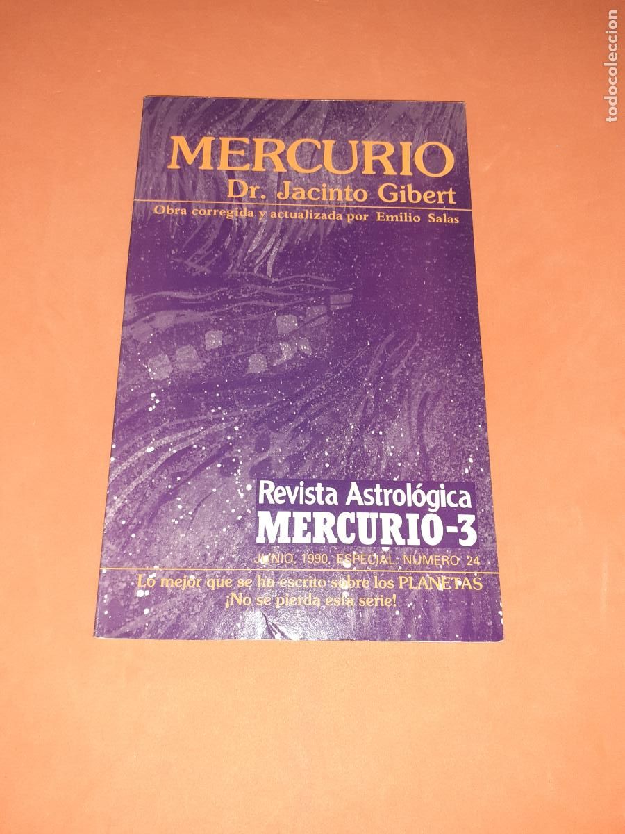Libros: MERCURIO � ASTROLOGIA - DR. JACINTO GIBERT - Foto 1
