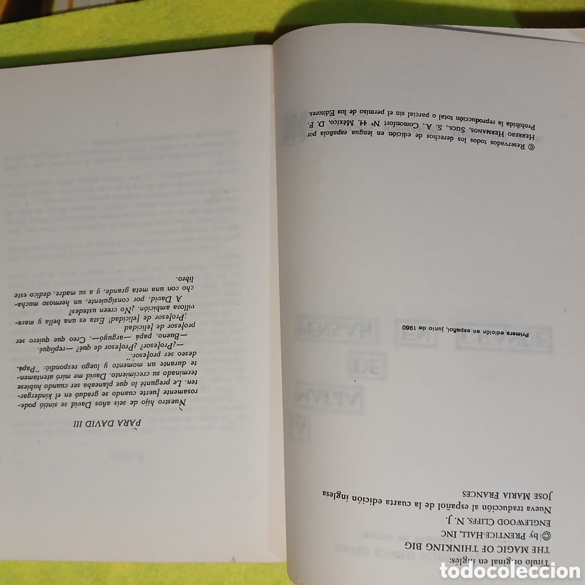 Libros: La Magia, pensar en grande, Schwartz - Foto 3