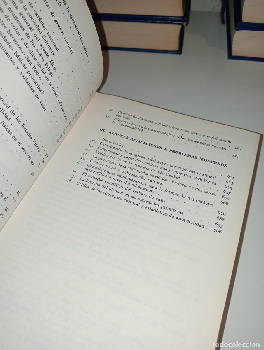 Libros: La personalidad. Kluckhohn, Murray, Schneider - Foto 6