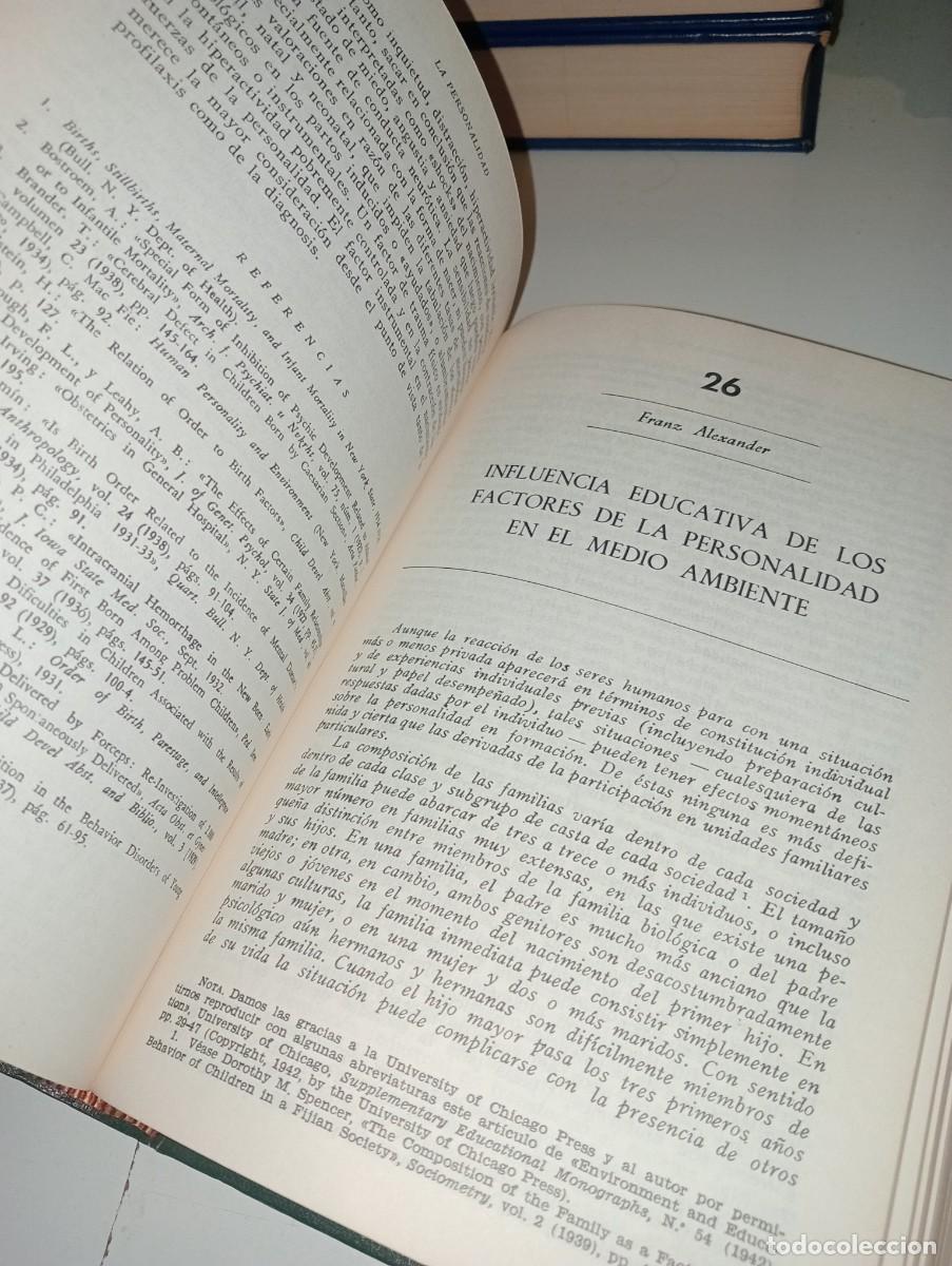 Libros: La personalidad. Kluckhohn, Murray, Schneider - Foto 7