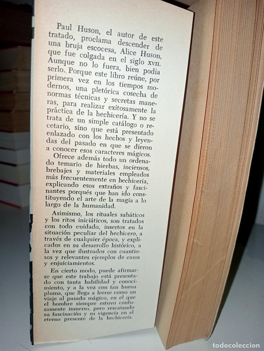 Libros: El dominio de la hechicer&iacute;a. Paul Huson - Foto 3