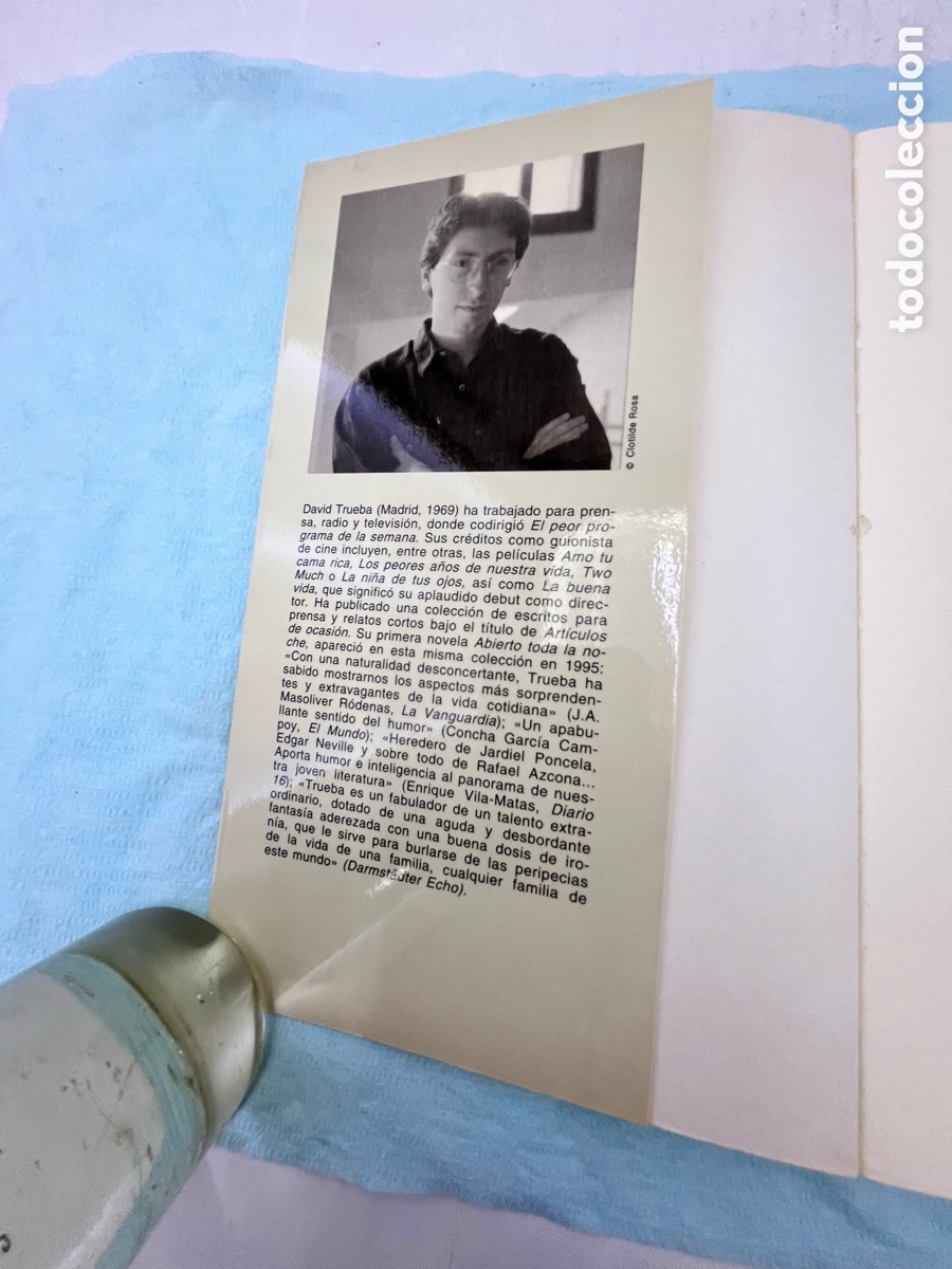 Libros: ABIERTO TODA LA NOCHE - David Trueba - Foto 2