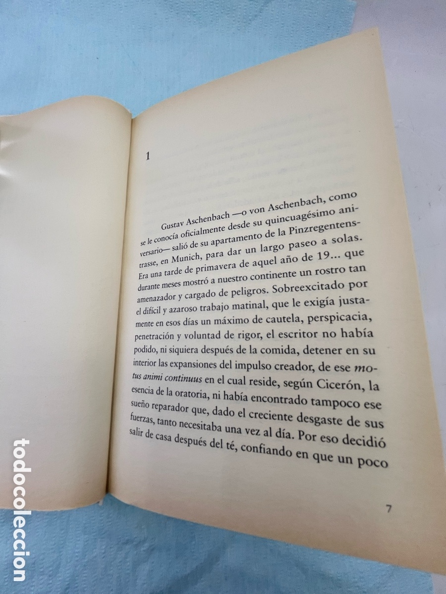 Libros: LA MUERTE EN VENECIA - Thomas Mann - Foto 3