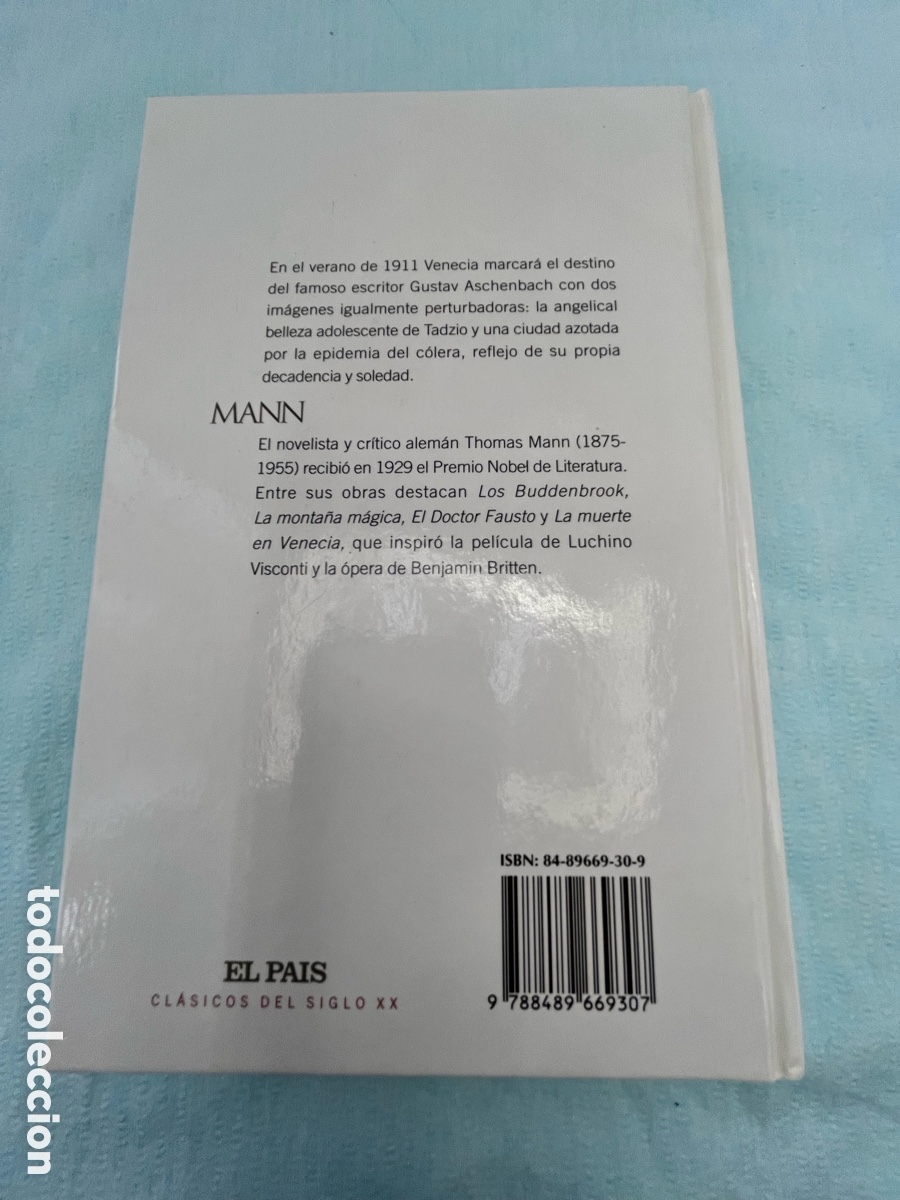Libros: LA MUERTE EN VENECIA - Thomas Mann - Foto 5