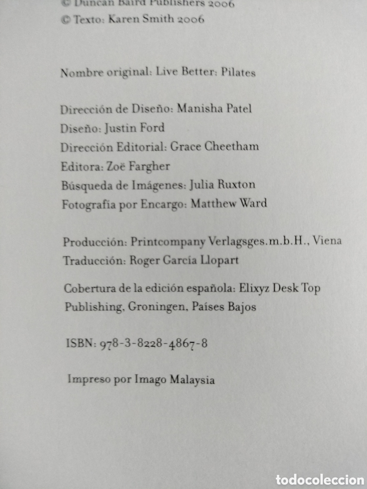 Libros: Pilates - Karen Smith - Foto 3