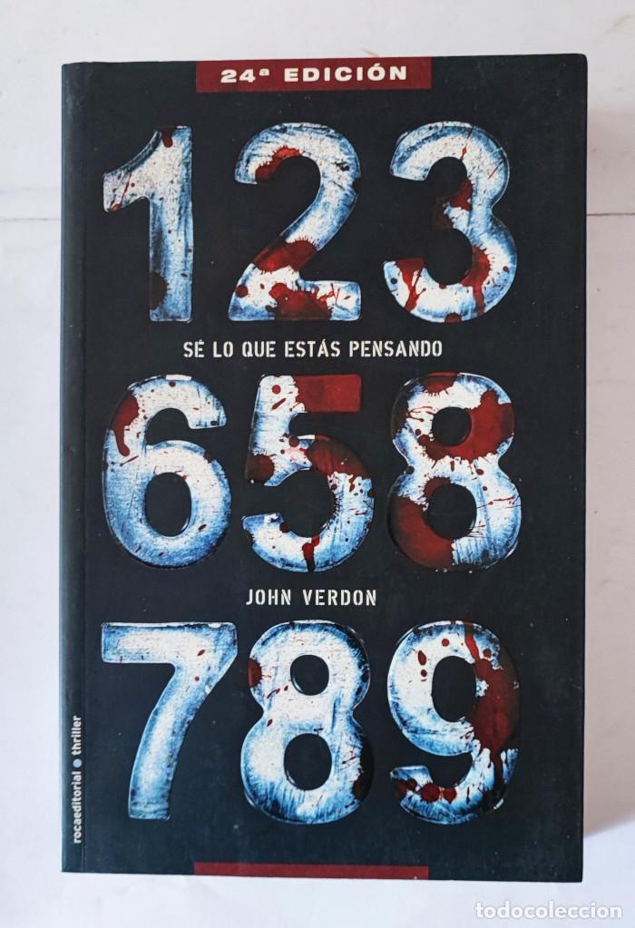 Libros: S&Eacute; LO QUE EST&Aacute;S PENSANDO - John Verdon - Foto 1
