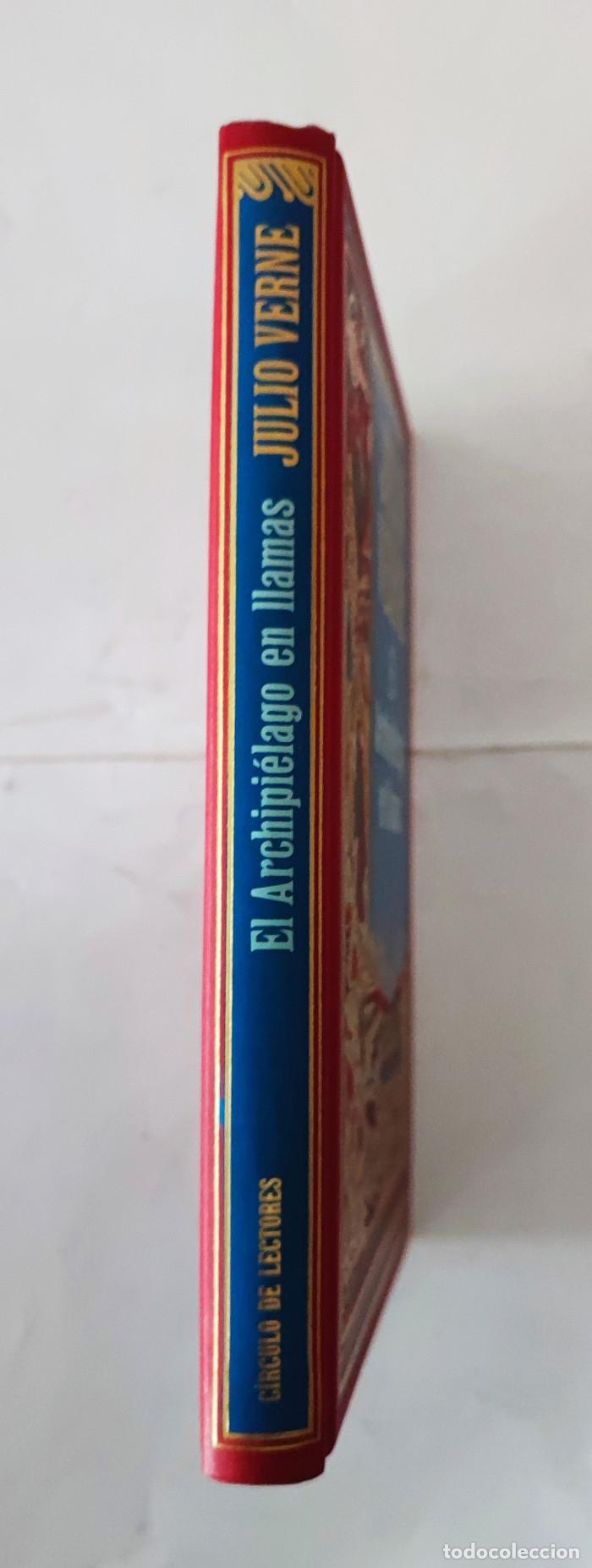 Libros: EL ARCHIPI&Eacute;LAGO EN LLAMAS - Julio Verne - Foto 2