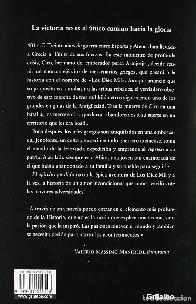 Libros: EL EJ&Eacute;RCITO PERDIDO - Valerio Massimo Manfredi - Foto 2